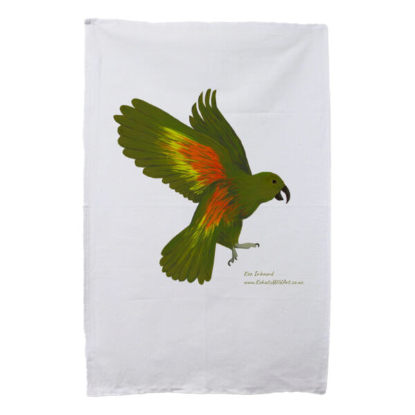Kea Inbound - Tea Towel Thumbnail