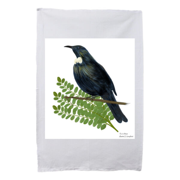 Tui is Home - Tea Towel Thumbnail